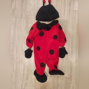 Lady Bug Halloween costume. 6-12 month size.